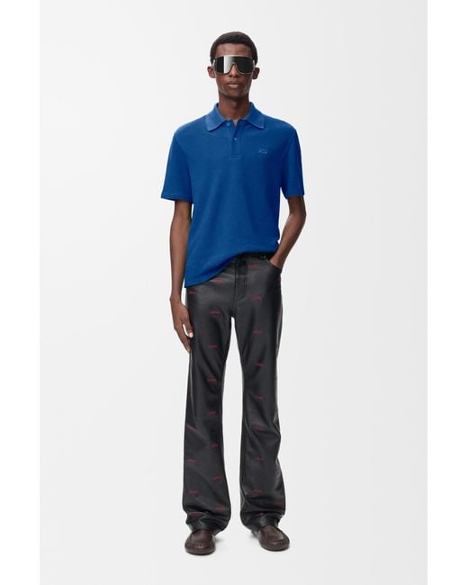 Loewe Blue Polo for men