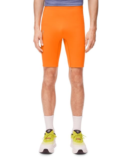 Loewe Orange Luxury Active Shorts In Technical Jersey for men