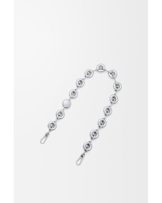 Loewe White Chunky Donut Chain For