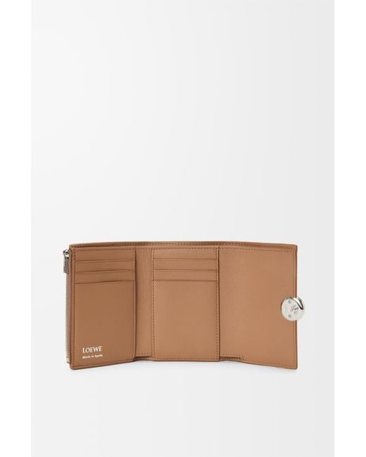 Loewe Multicolor Pebble Small Vertical Wallet