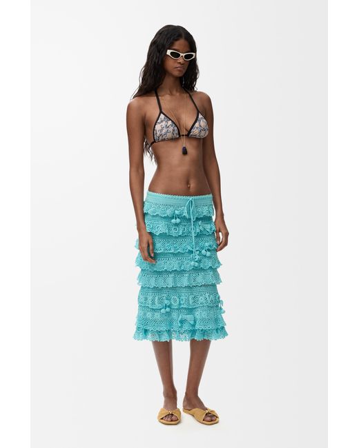 Loewe Blue Bikini Top