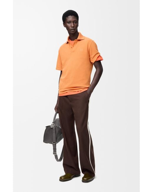 Loewe White Drawstring Trousers for men
