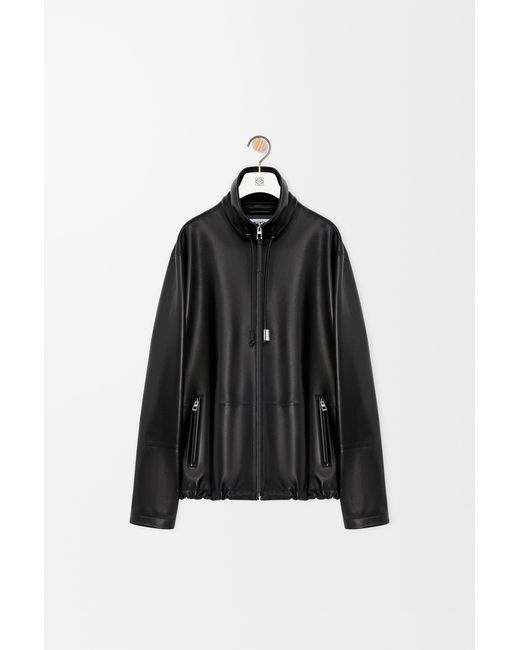 Loewe Black Zip-Up Jacket for men