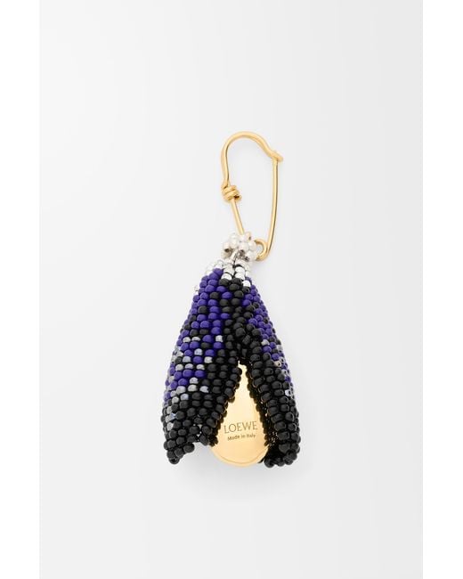 Loewe Blue Shell Brooch