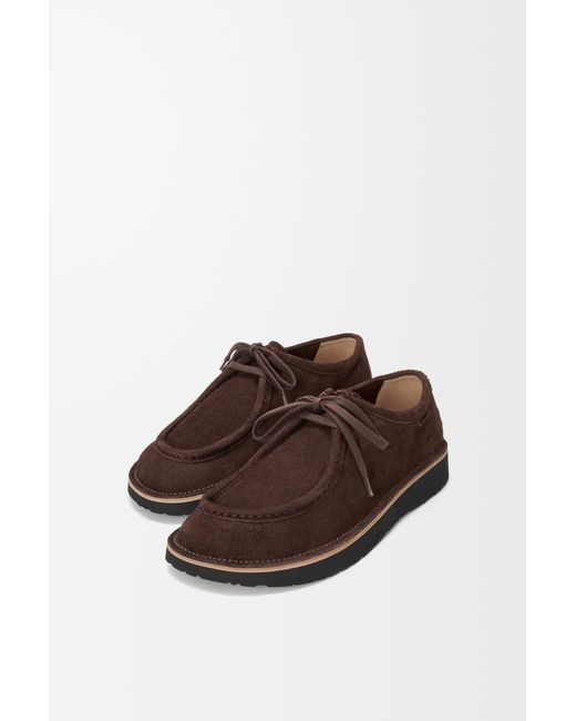 Loewe Brown Faro Lace-Up for men