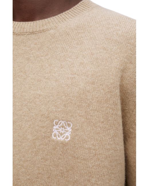 Loewe Natural Luxury Sweater In Wool for men