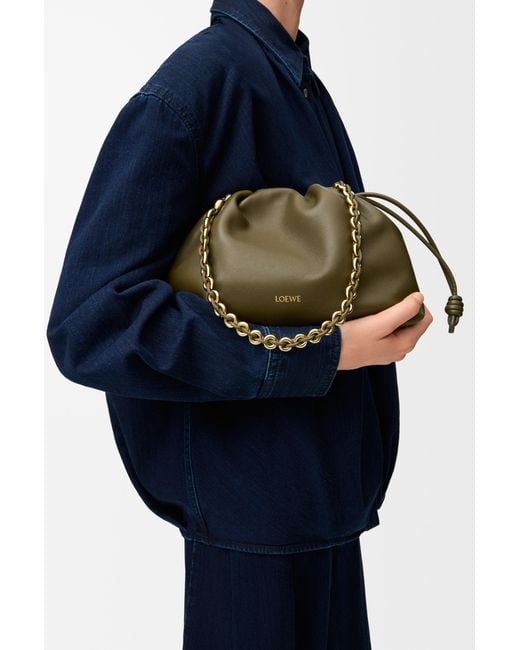 Loewe Green Medium Flamenco Purse