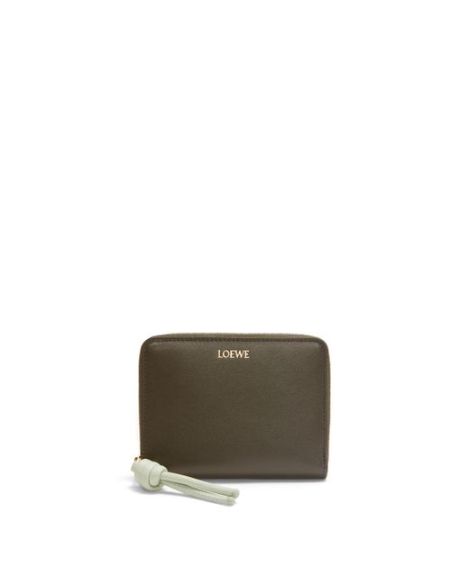 Loewe compact cheap zip wallet