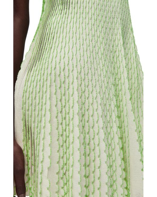 Loewe Multicolor Luxury Strappy Dress In Viscose