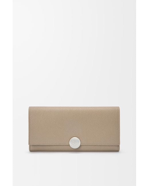 Loewe Natural Pebble Continental Wallet