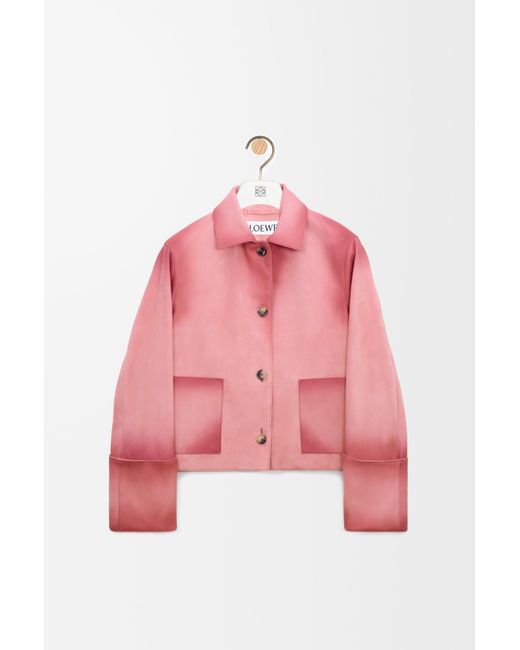 Loewe Pink Turn-Up Jacket