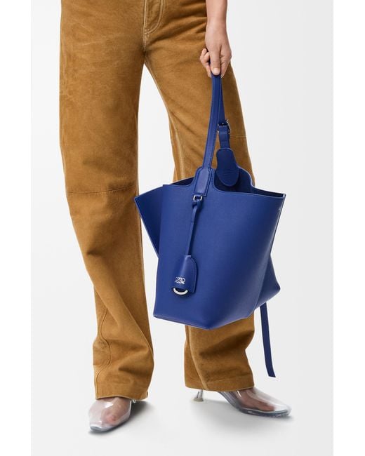 Loewe Blue Medium Bilbao Bucket