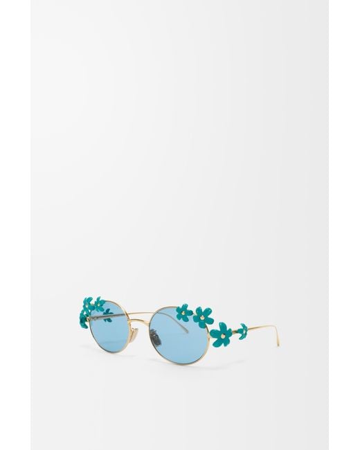 Loewe Blue Daisy Field Sunglasses For