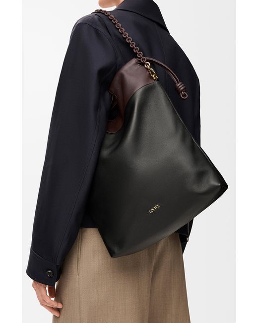 Loewe Black Flamenco Tote Bag