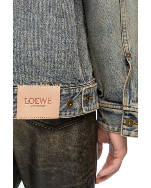 Loewe Multicolor Bomber Jacket In Cotton for men