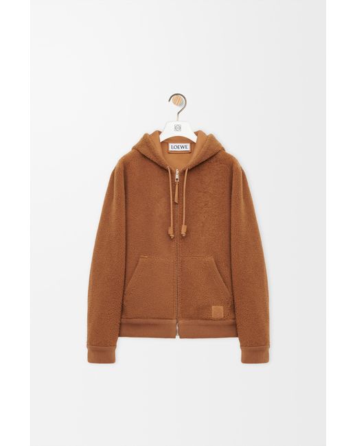 Loewe Brown Hooded Jacket for men