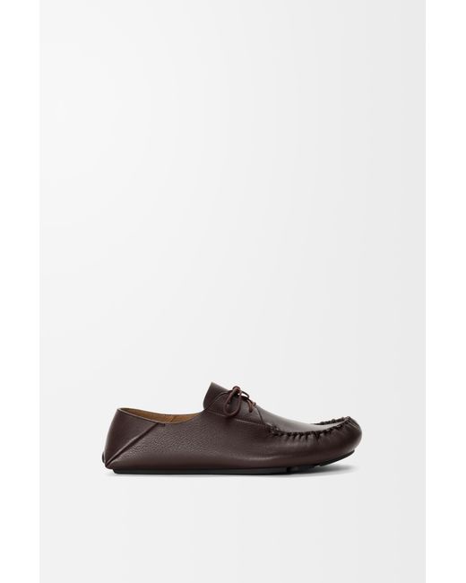 Loewe White Rambla Boat Shoe for men