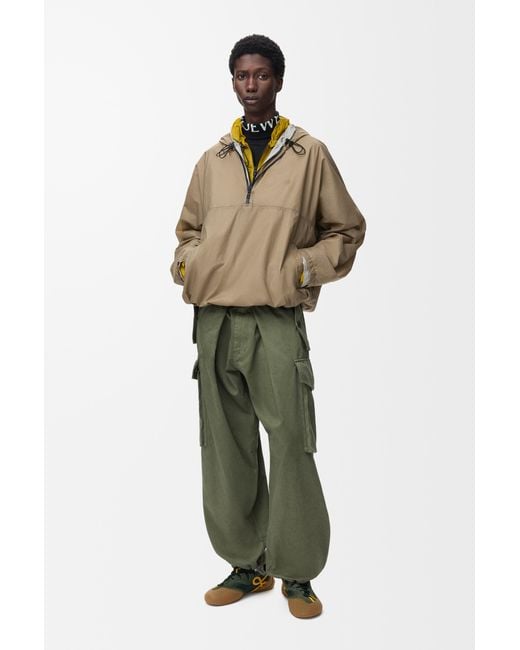 Loewe Green Cargo Trousers for men