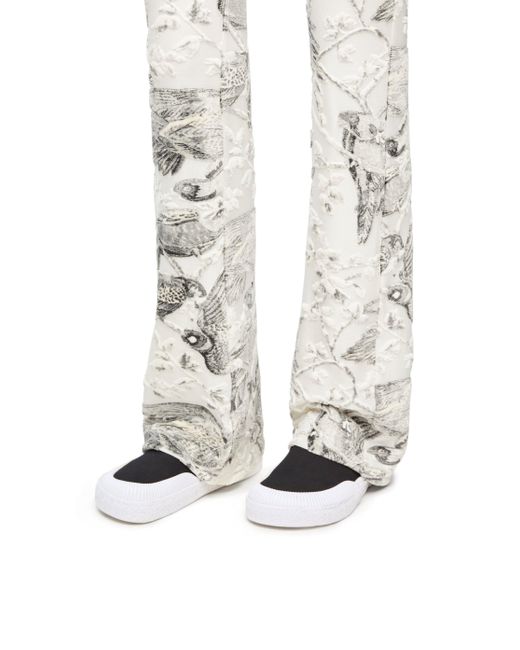 Loewe White Luxury Terra Vulca Slip-on Sneaker In Canvas