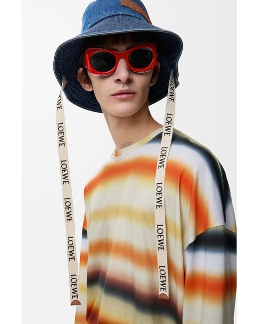 Loewe Red Sierra Butterfly Sunglasses For