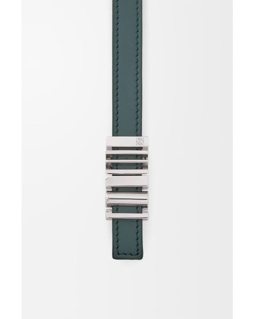 Loewe White Graphic Belt