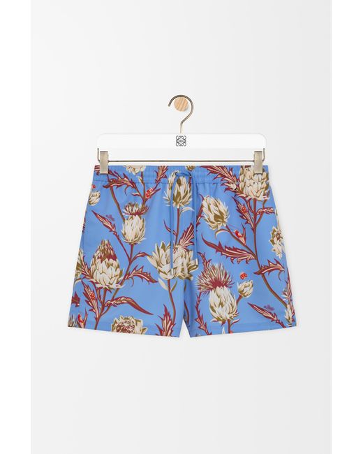Loewe Blue Swim Shorts for men