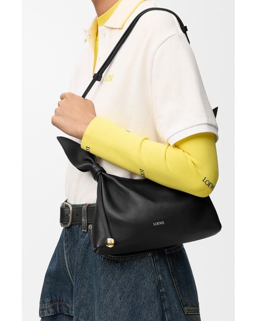 Loewe Black Mini Scarf Bag