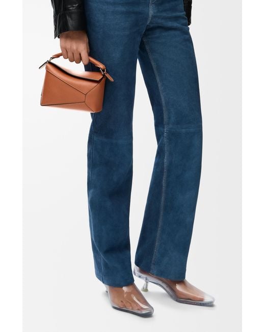 Loewe Natural Mini Puzzle Edge Bag