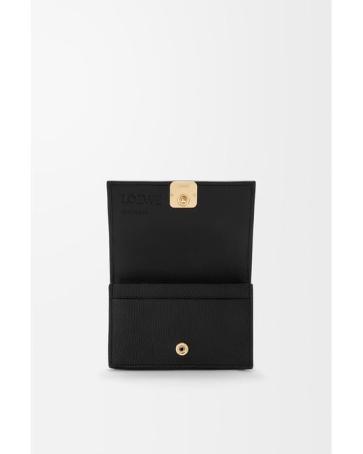 Loewe White Leather Card Holder