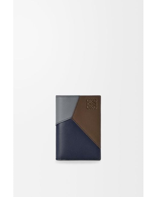 Loewe White Puzzle Bifold Cardholder for men