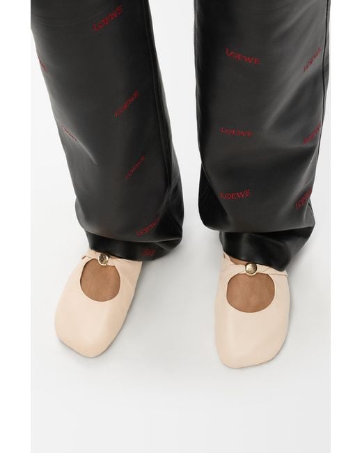 Loewe Natural Pebble Soft Ballerina