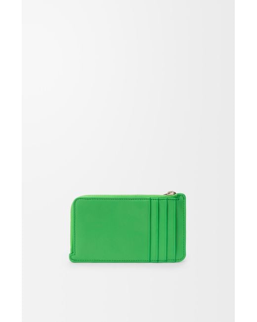 Loewe Green Knot Coin Cardholder