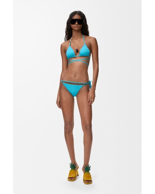 Loewe Blue Bikini Top