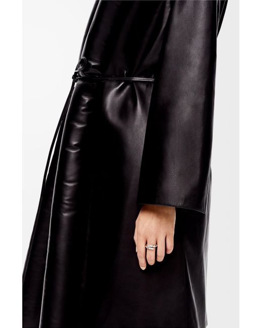 Anillo Nappa Twist En De Ley Loewe de color White