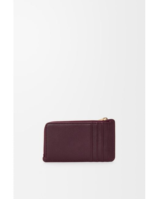 Loewe Purple Knot Coin Cardholder