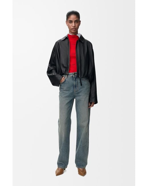 Loewe Black Draped Jacket