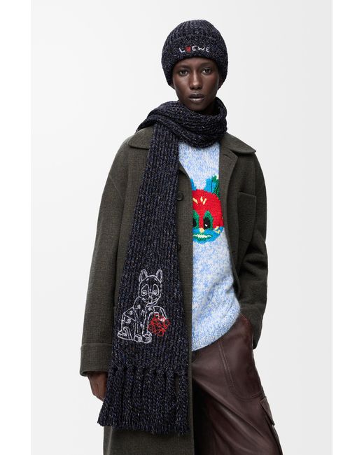 Loewe Black Beanie