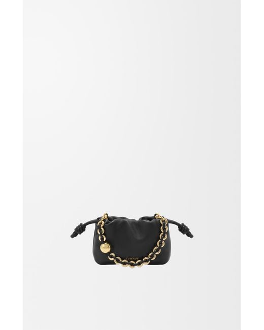 Loewe Black Nano Flamenco Purse