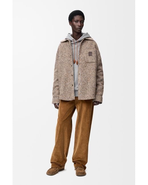 Loewe Brown Overshirt for men