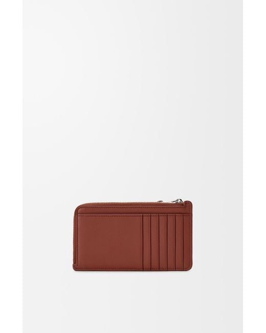 Loewe White Puzzle Long Coin Cardholder for men
