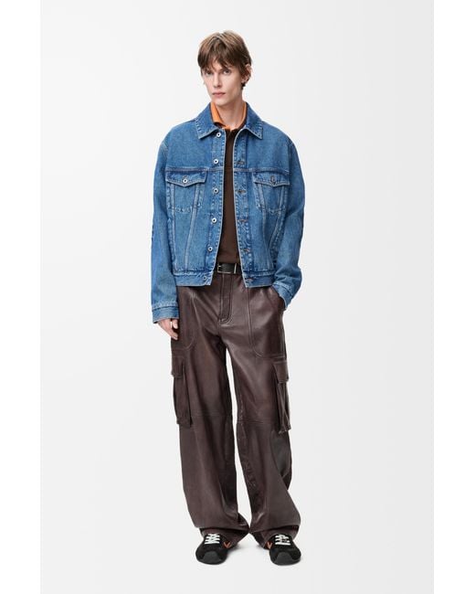 Loewe Blue Anagram Jacket for men