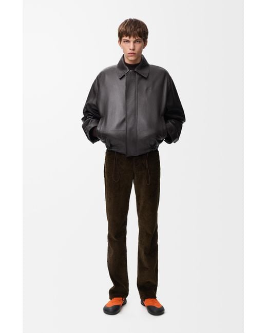 Loewe Black Drawstring Jacket for men