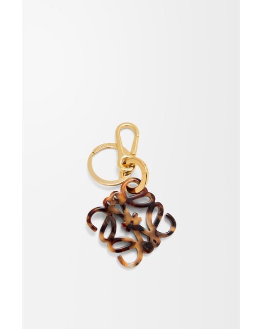 Loewe White Anagram Charm Mujer