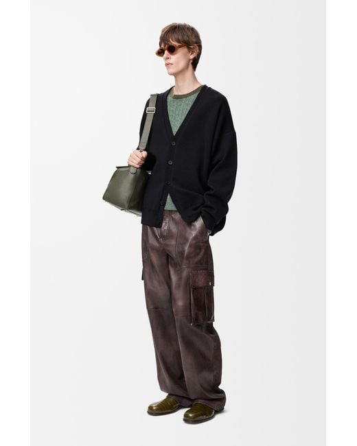 Loewe Black Cardigan for men