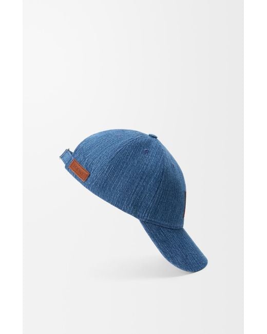 Loewe Blue Patch Cap for men