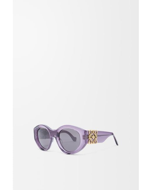 Loewe Multicolor Maxi Anagram Butterfly Sunglasses For