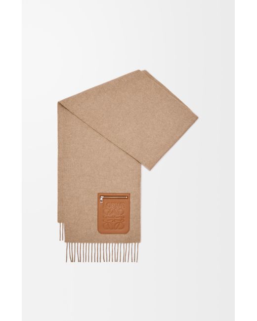 Loewe White Scarf