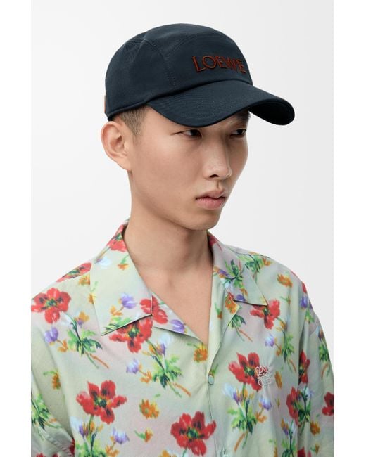 Loewe Blue Camp Cap for men