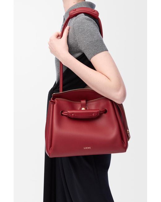 Loewe Red Medium Madrid Bag