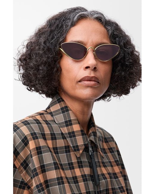 Loewe White Shooting Star Sunglasses For